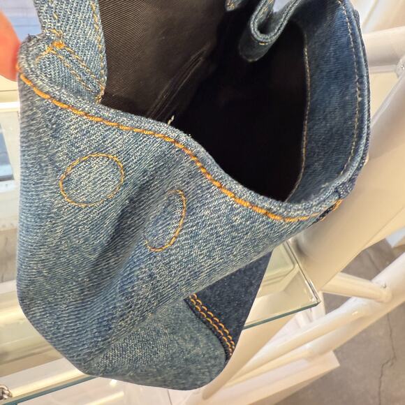 Last 1‼️Marc Jacobs Turnlock Medium Backpack 4P5HBP006H02 DENIM $350 - Picture 8 of 16